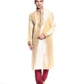 Indian Poshakh Kurta Pajama  Machine Work