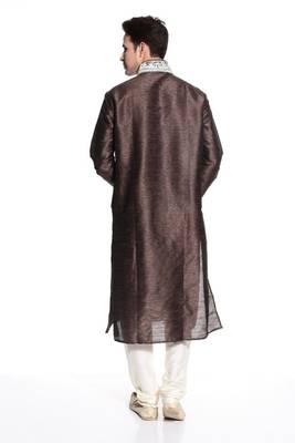 Indian Poshakh Kurta Pajama  Machine Work 4