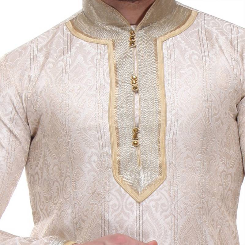 Indian Poshakh Kurta Pajama Threading