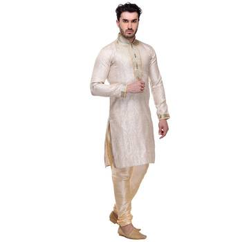 Indian Poshakh Kurta Pajama Threading 4