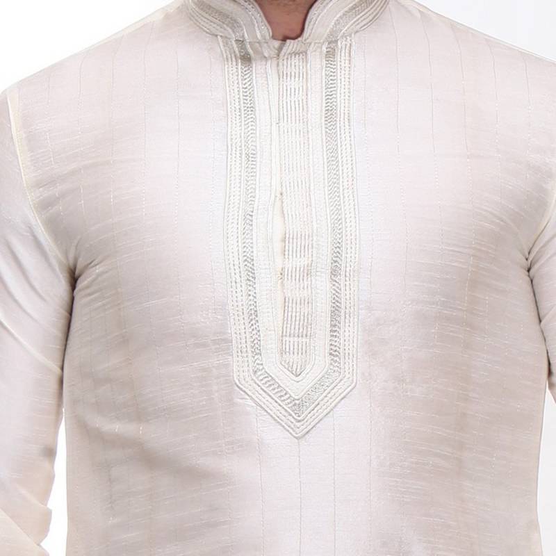 Indian Poshakh Kurta Pajama Threading