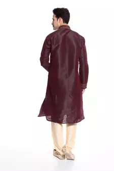 Indian Poshakh Kurta Pajama Threading ,Dori And Hand Work