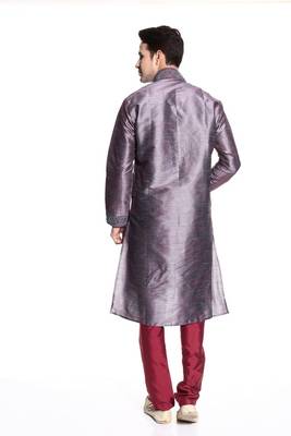 Indian Poshakh Kurta Pajama Threading ,Machine And Hand Work 3