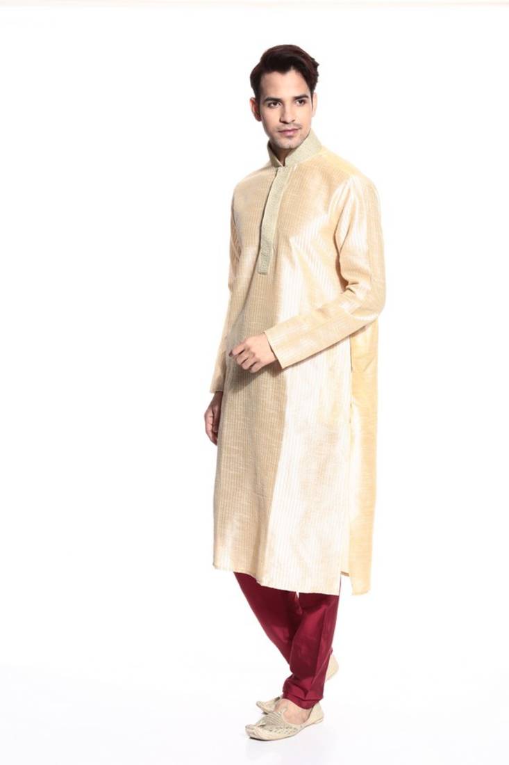 Indian Poshakh Kurta Pajama Threading And Dori Work