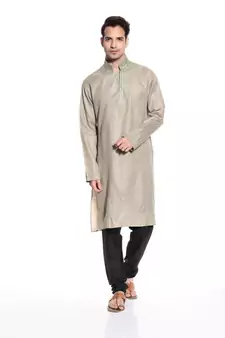 Indian Poshakh Kurta Pajama Threading And Dori Work