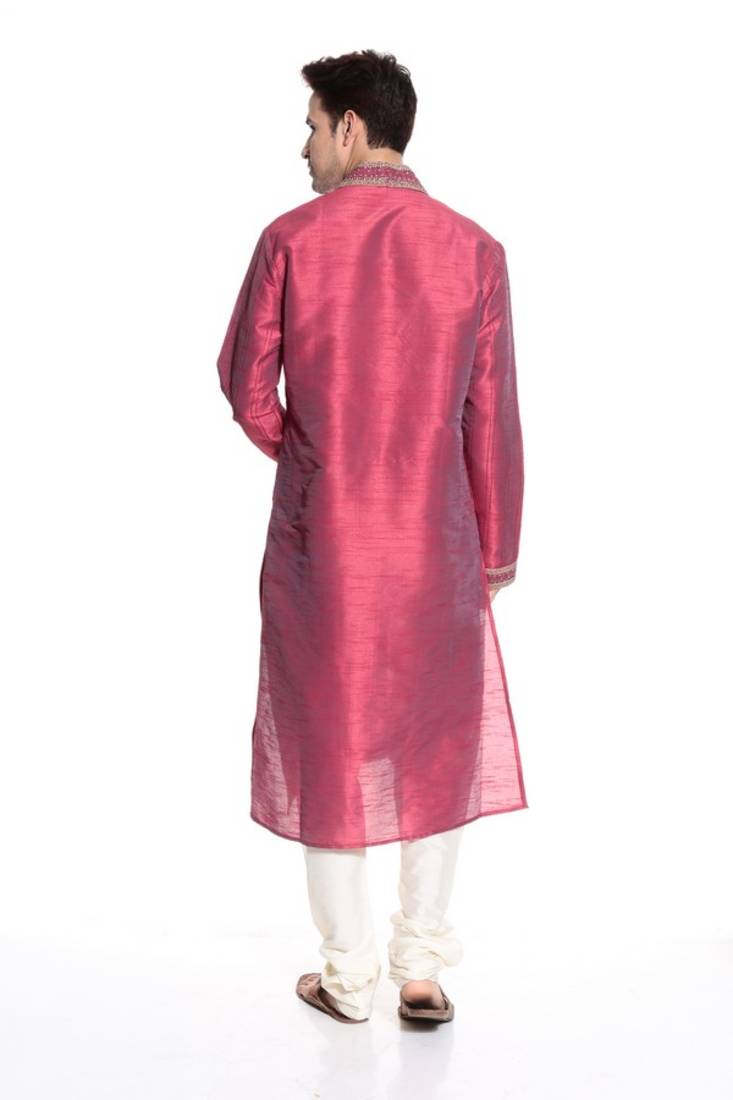 Indian Poshakh Kurta Pajama Threading Dori And Hand Work