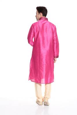 Indian Poshakh Kurta Pajama Threading Patch Work 4