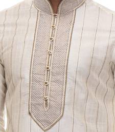 Indian Poshakh Kurta Pajama Threading With Patch Work