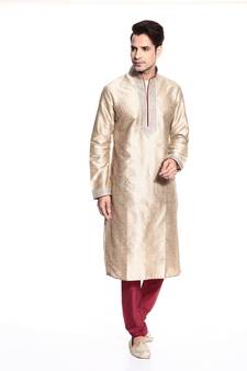 Indian Poshakh Kurta Pajama Threading Work