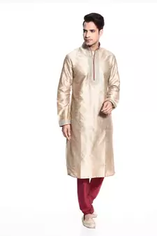 Indian Poshakh Kurta Pajama Threading Work