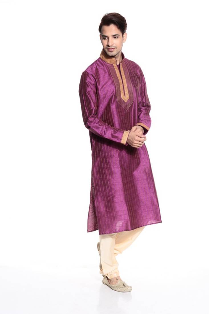 Indian Poshakh Kurta Pajama Threading Work