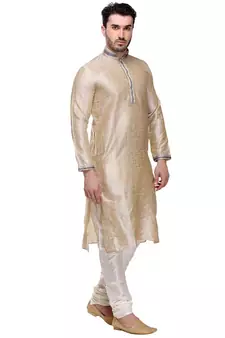 Indian Poshakh Kurta Pajama Threading Work