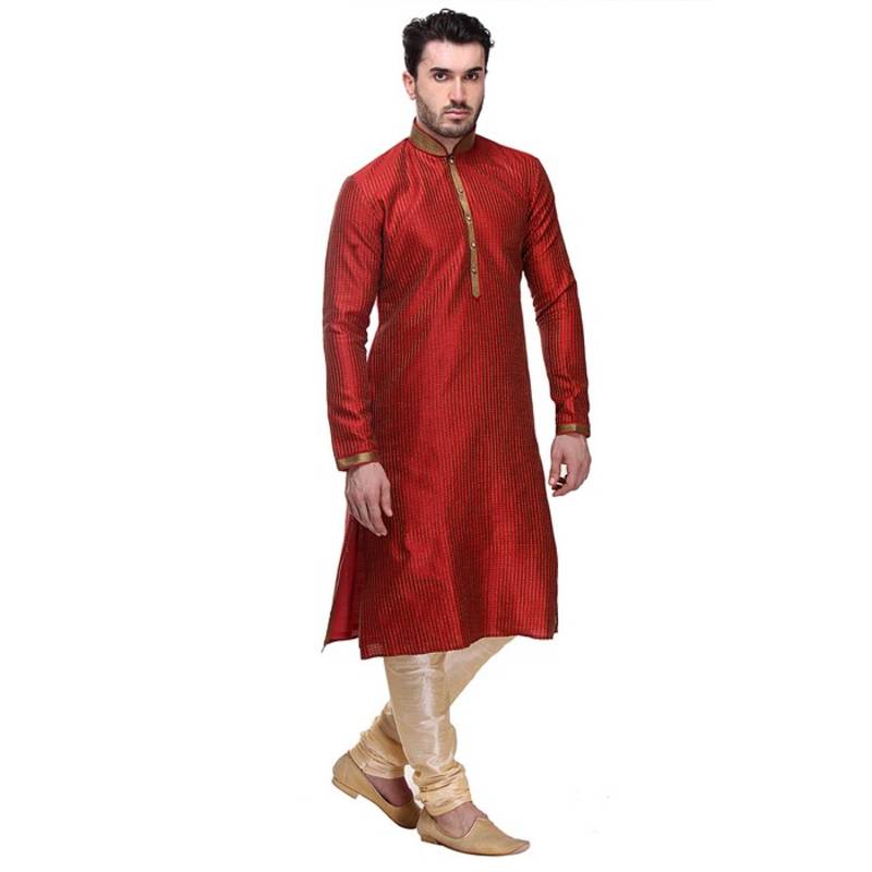 Indian Poshakh Kurta Pajama Threading Work