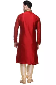 Indian Poshakh Kurta Pajama Threading Work