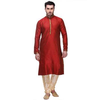Indian Poshakh Kurta Pajama Threading Work 4