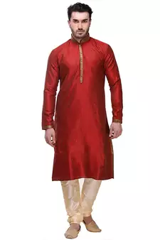Indian Poshakh Kurta Pajama Threading Work