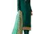 Green embroidered georgette salwar