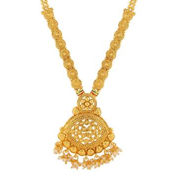 solanki creation gold paledet necklace-sets machhing erring 2