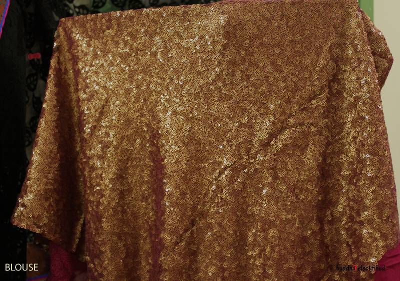 The Queen's Desire Net Saree
