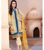 Multicolor embroidered cotton salwar