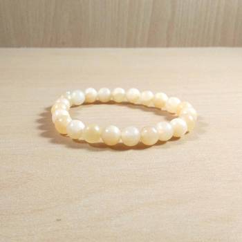 Exclusive Offer!! Calcite Bead Bracelet Size 8MM Set Of 3 2