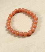 Exclusive Offer!! Red Aventurine Beads Bracelet Size 8MM Set Of 3