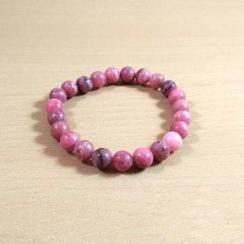 Exclusive Offer!! Rhodochrosite Bracelet Size 8MM Set Of 3 1