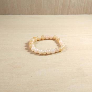 Exclusive Offer!! Yellow Aventurine Bead Bracelet Size 8MM Set Of 3 3