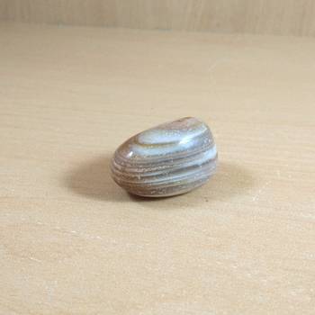 Banded Agate Polished Tumble Stone Weight - 500 Gms 1