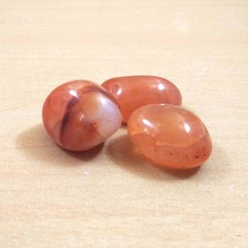 Carnelian Polished Tumble Stone Weight - 500 Gms 2