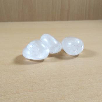 Clear Quartz Natural Polished Tumble Stone Weight - 500 Gms 1