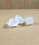 Clear Quartz Natural Polished Tumble Stone Weight - 500 Gms