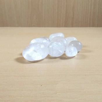 Clear Quartz Natural Polished Tumble Stone Weight - 500 Gms 3