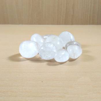 Clear Quartz Natural Polished Tumble Stone Weight - 500 Gms 4