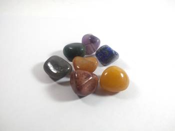 Seven Chakra Polished Tumble Stone Weight - 500 Gms 1
