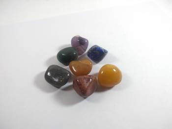 Seven Chakra Polished Tumble Stone Weight - 500 Gms 2