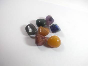 Seven Chakra Polished Tumble Stone Weight - 500 Gms 3