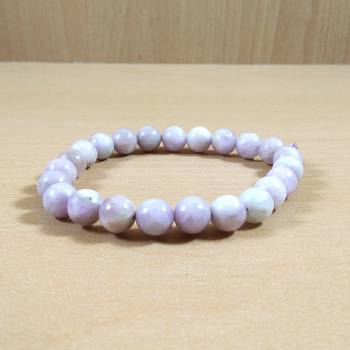 Exclusive Offer!! Kunzite Bead Bracelet Size 8MM Set Of 3 2
