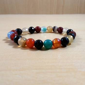 Exclusive Offer!! Mix Bead Bead Bracelet Size 8MM Set Of 3 3