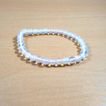 Exclusive Offer!! Opalite Bead Bracelet Size 8MM Set Of 3 1
