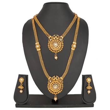 Gold diamond necklace-sets 1