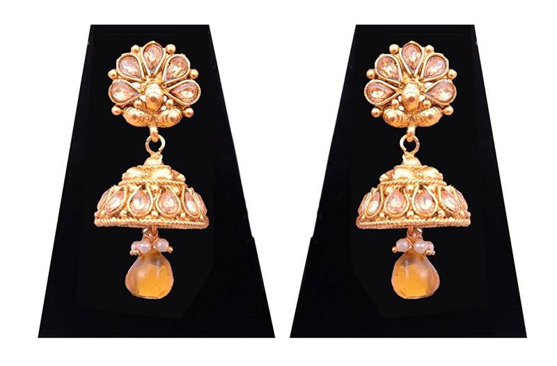 Sukkhi Moddish Choker Gold Plated Necklace Set