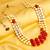 Sukkhi Fabulous Red Pearl Necklace Mala for women