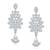 Sukkhi Moddish AD Rhodium Plated necklace set for women