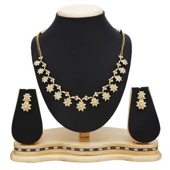 Sukkhi Modish AD Gold Plated Necklace Set Combo (Set of 2) 3