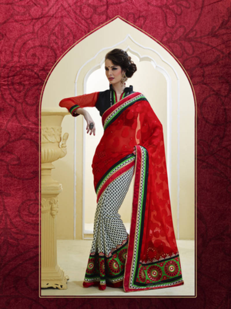 The Sober Look Designer Saree