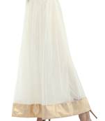 White Net Long Skirts