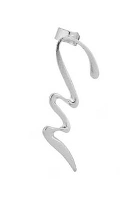 Punk Snake Ear Cuff-Silver 1