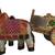 golden white bullock cart