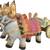 golden white bullock cart